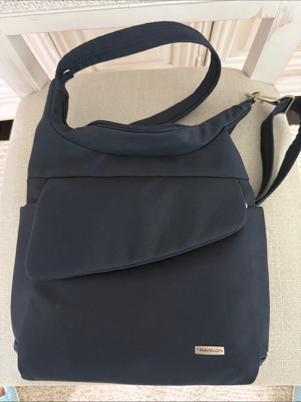 Travelon Navy Blue Crossbody Bag